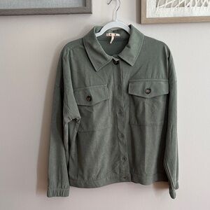 Rachel Cropped Jacket from Three Dots